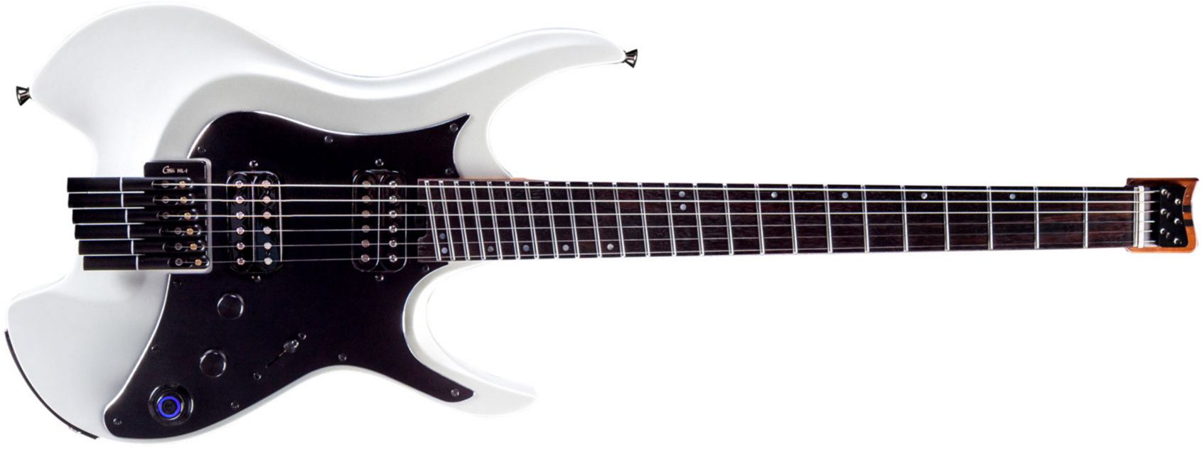 Mooer Gtrs W800 Pro Intelligent Guitar Hh Ht Rw - Pearl White - Guitare Électrique ModÉlisation & Midi - Main picture