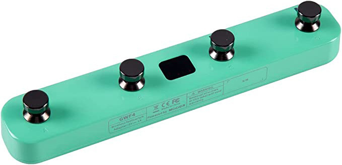 Mooer Gwf4 Gtrs Wireless Footswitch Surf Green - PÉdale Volume / Boost. / Expression - Main picture
