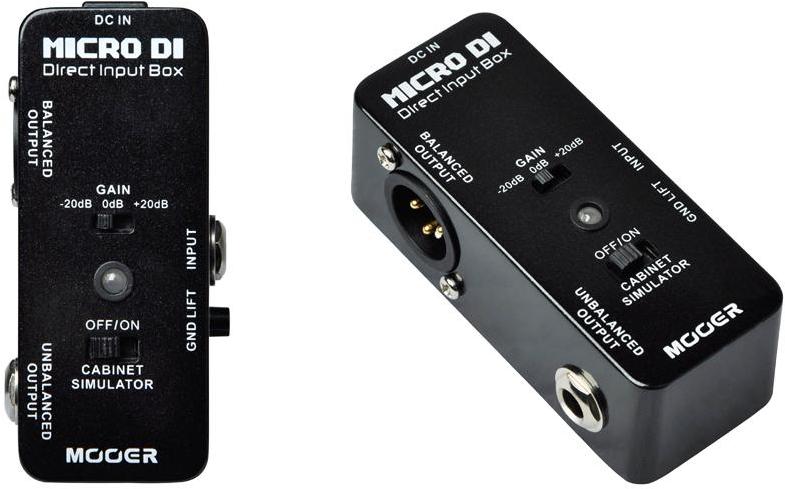Pédale compression / sustain / noise gate Mooer MICRO DI