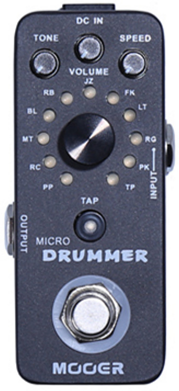 Mooer Micro Drummer Digital Drum Machine - - Boite À Rythme - Main picture