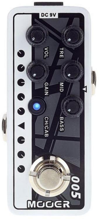Preampli électrique Mooer Micro Preamp 005 Fifty-Fifty 3