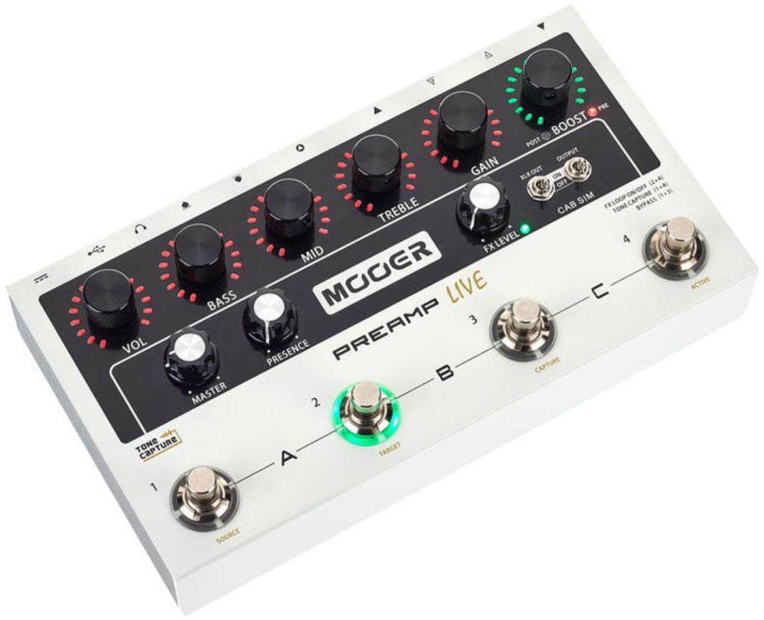 Preampli électrique Mooer Preamp Live