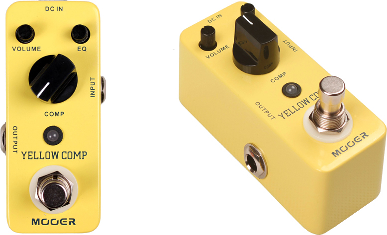 Mooer Yellow Comp Compresseur - PÉdale Compression / Sustain / Noise Gate - Main picture