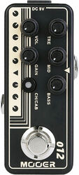 Pédale overdrive / distortion / fuzz Mooer 012 US GOLD 100