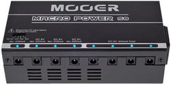 Alimentations pédales Mooer Macro Power S8 (1200mA / 9-12-15-18V)