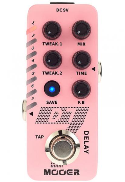 Mooer D7 Delay Reverb, delay & echo effect pedal