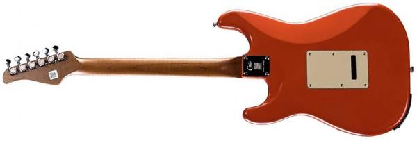 Guitare électrique modélisation & midi Mooer GTRS Professional P800 Intelligent Guitar - fiesta red