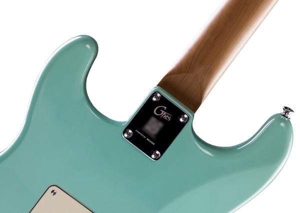 Guitare électrique modélisation & midi Mooer GTRS Professional P800 Intelligent Guitar - mint green