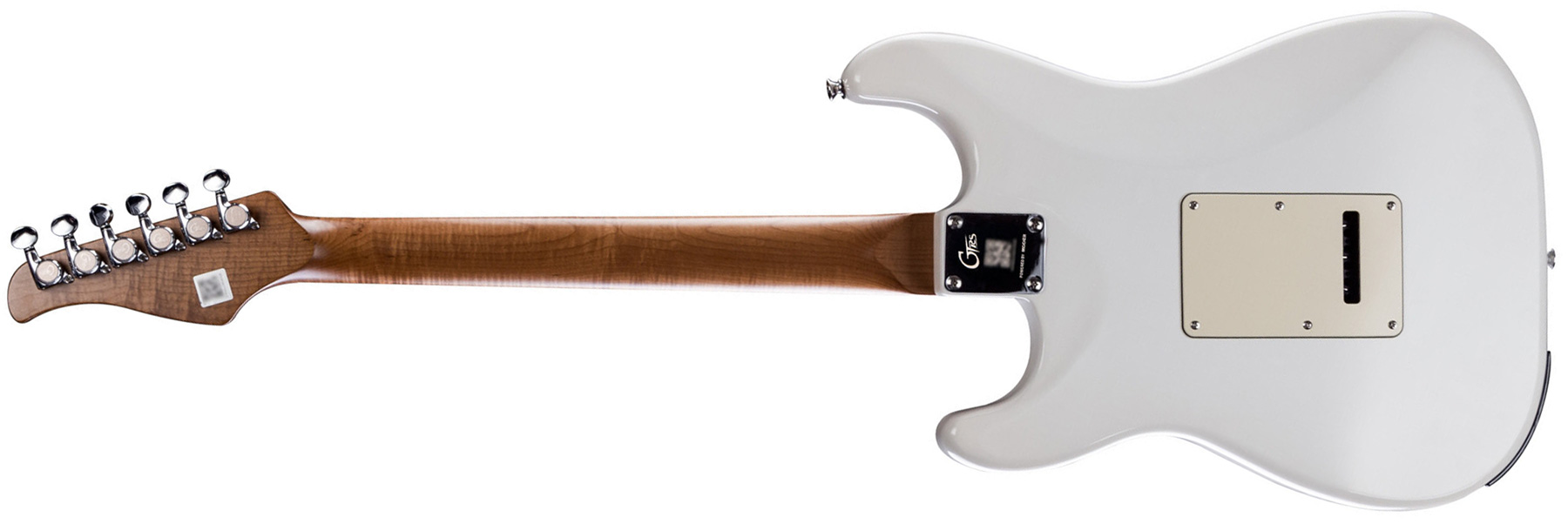 Mooer Gtrs P800 Pro Intelligent Guitar Hss Trem Rw - Olympic White - Guitare Électrique ModÉlisation & Midi - Variation 1