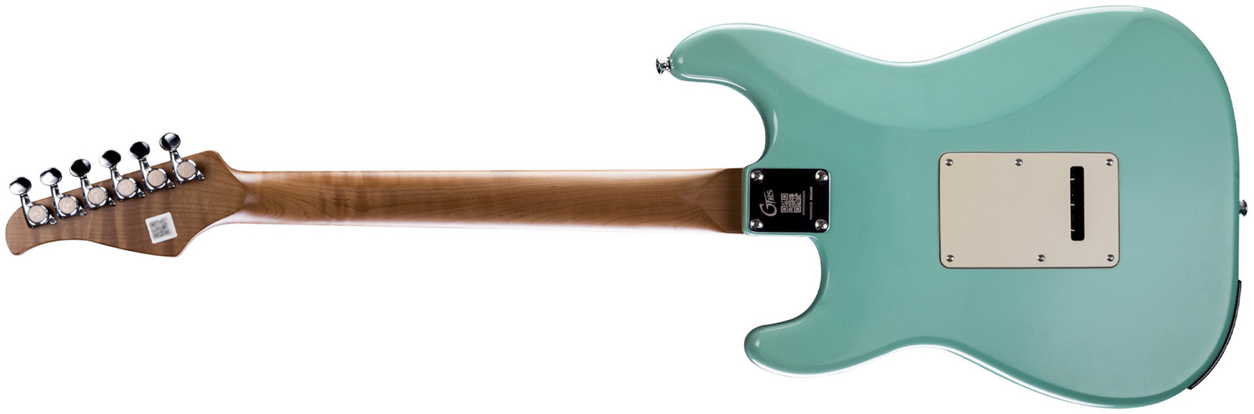 Mooer Gtrs P800 Pro Intelligent Guitar Hss Trem Rw - Mint Green - Guitare Électrique ModÉlisation & Midi - Variation 1