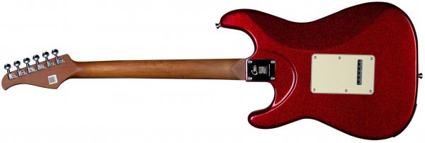 Guitare électrique modélisation & midi Mooer GTRS S800 Intelligent Guitar - metal red