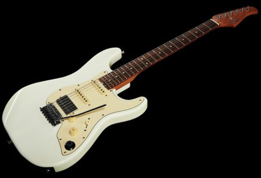 Mooer Gtrs S800 Hss Trem Rw - Vintage White - Guitare Électrique ModÉlisation & Midi - Variation 2