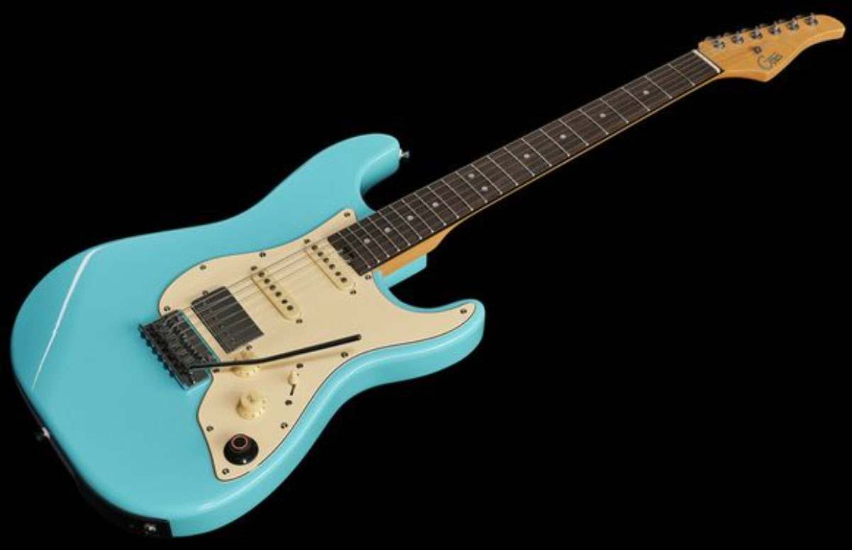 Mooer Gtrs S800 Hss Trem Rw - Sonic Blue - Guitare Électrique ModÉlisation & Midi - Variation 1