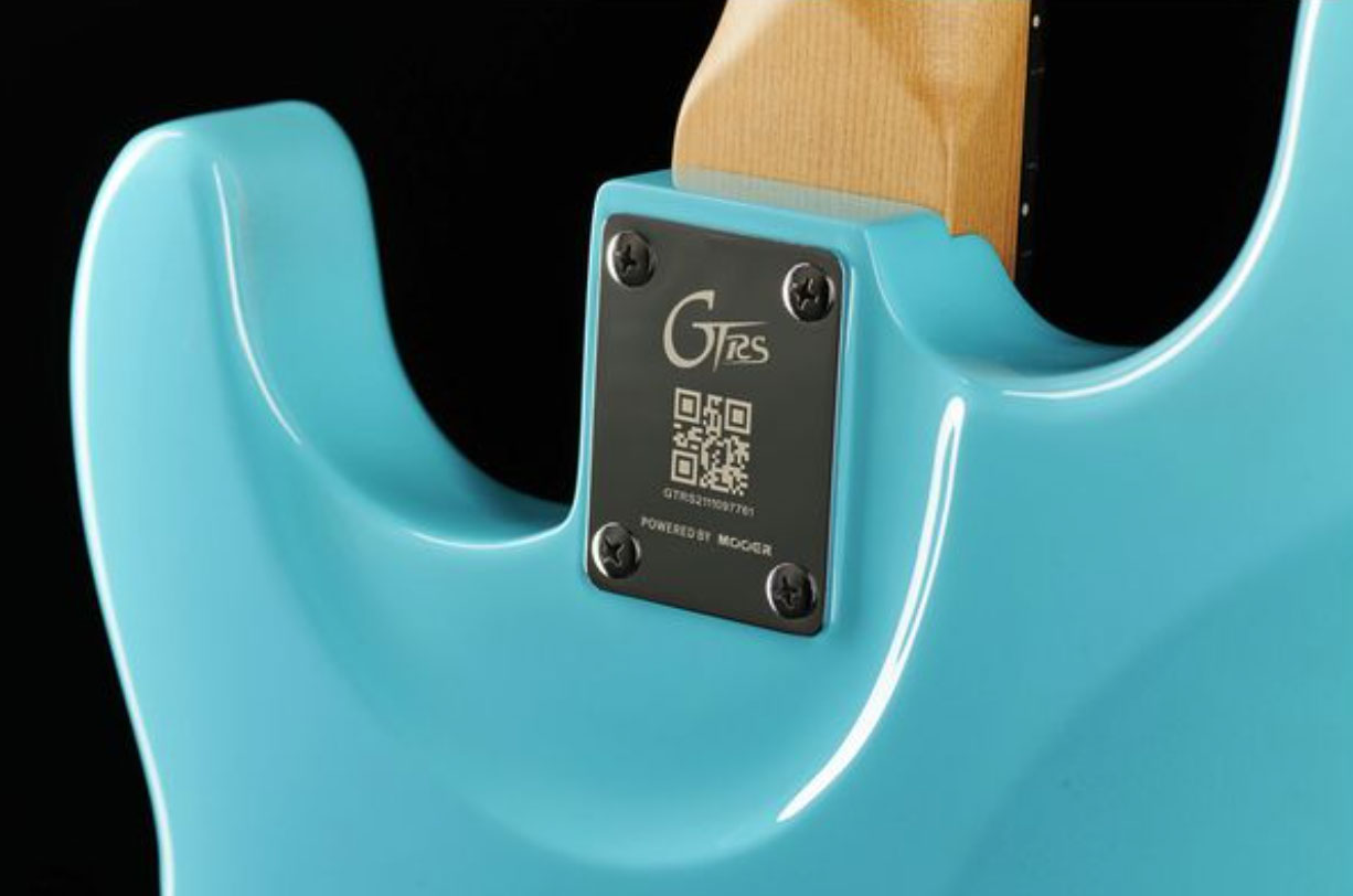 Mooer Gtrs S800 Hss Trem Rw - Sonic Blue - Guitare Électrique ModÉlisation & Midi - Variation 3