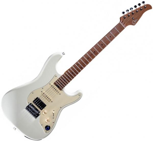 Guitare électrique modélisation & midi Mooer GTRS S801 Intelligent Guitar - Vintage white