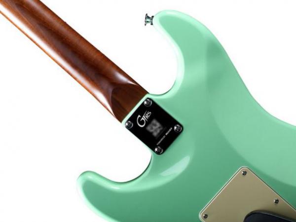 Guitare électrique modélisation & midi Mooer GTRS S801 Intelligent Guitar - surf green