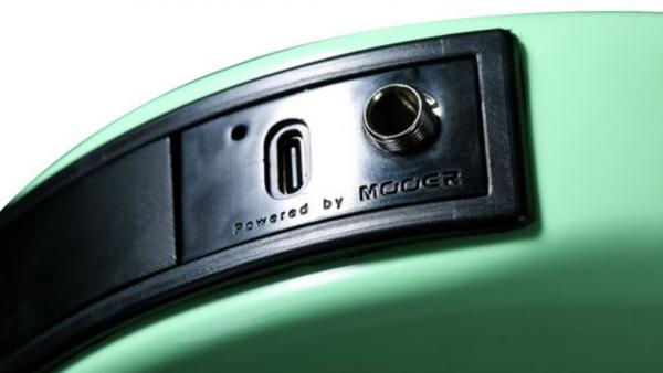 Guitare électrique modélisation & midi Mooer GTRS S801 Intelligent Guitar - surf green
