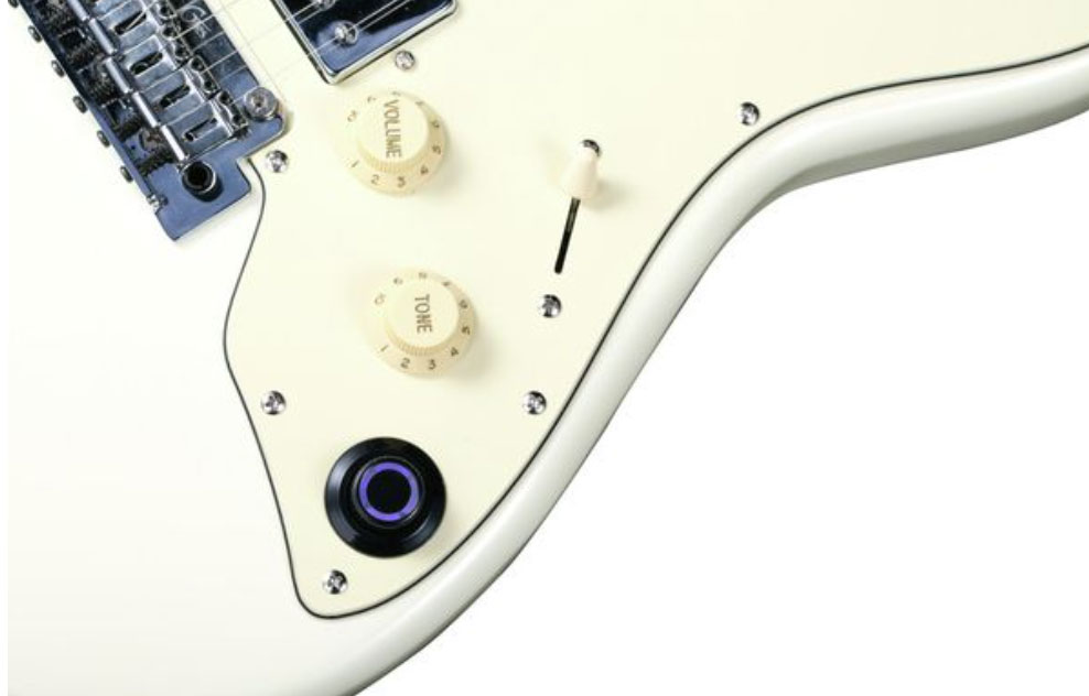 Mooer Gtrs S801 Hss Trem Mn - Vintage White - Guitare Électrique ModÉlisation & Midi - Variation 2