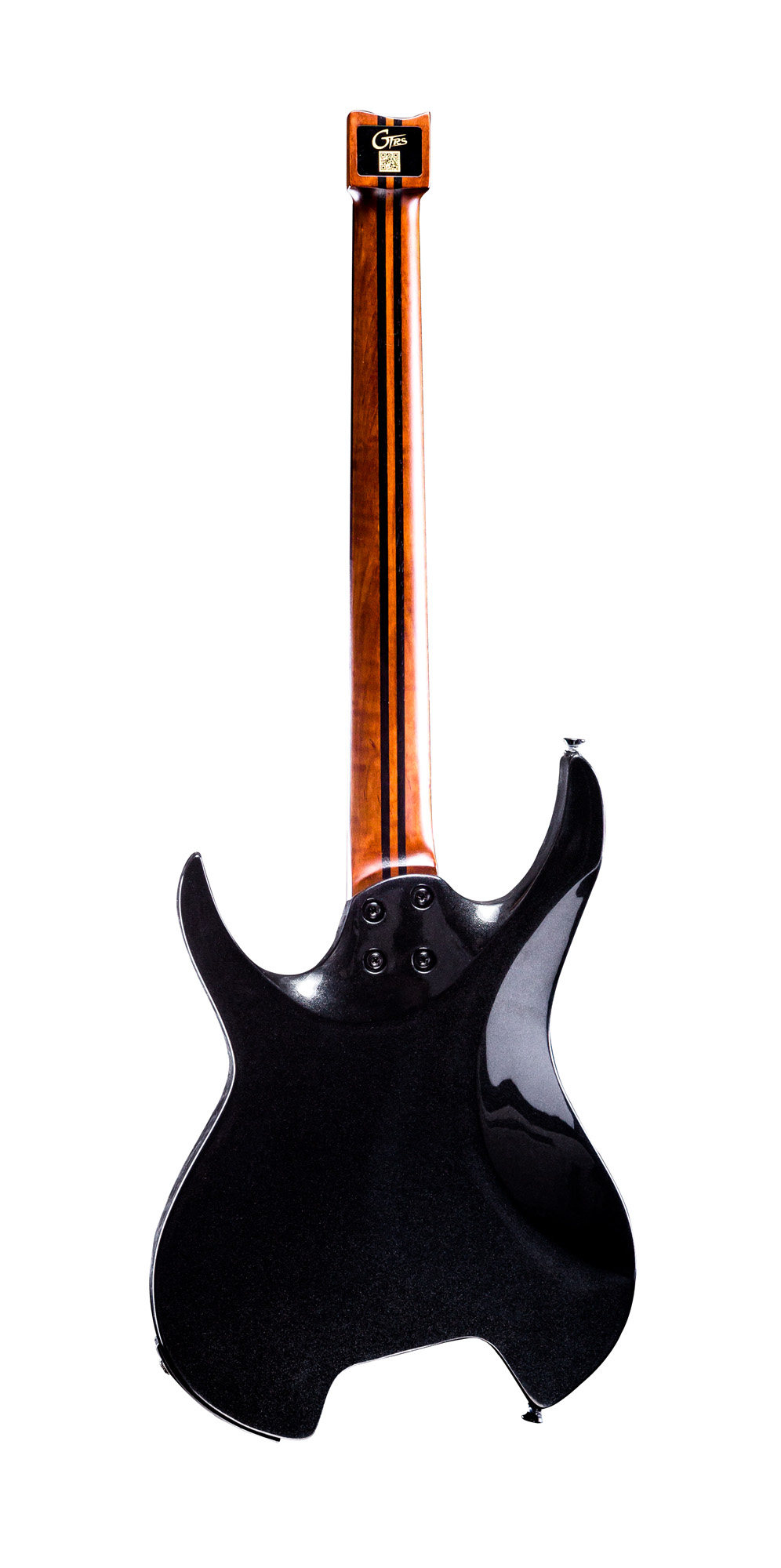 Mooer Gtrs W800 Pro Intelligent Guitar Hh Ht Rw - Pearl Black - Guitare Électrique ModÉlisation & Midi - Variation 1