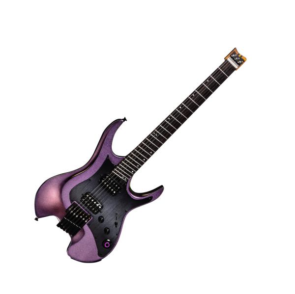 Mooer GTRS-W900 - aurora pink Metal electric guitar