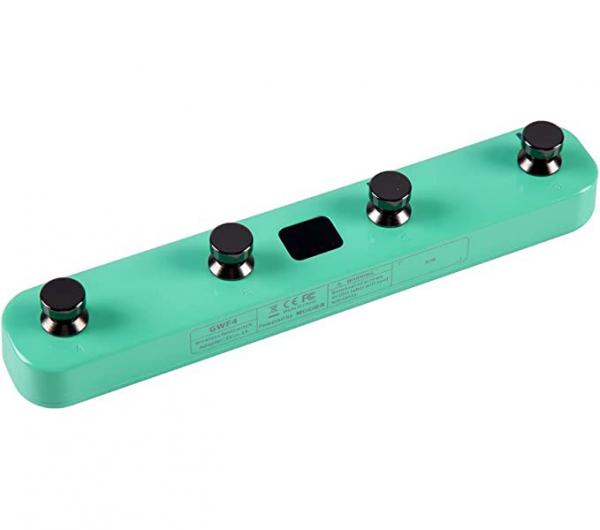 Pédale volume / boost. / expression Mooer GWF4 GTRS Wireless Footswitch - Surf Green