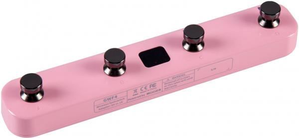 Pédale volume / boost. / expression Mooer GWF4 GTRS Wireless Footswitch - Shell Pink