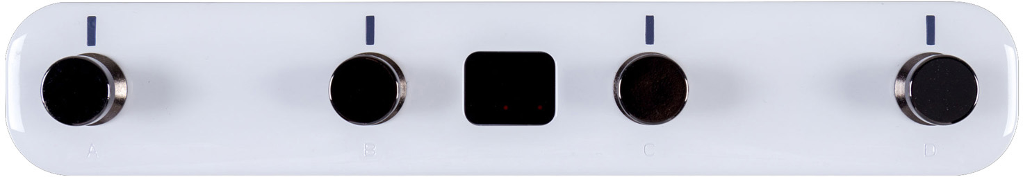 Mooer Gwf4 Gtrs Wireless Footswitch Vintage White - PÉdale Volume / Boost. / Expression - Variation 1