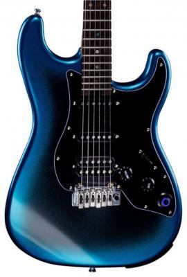 Guitare électrique modélisation & midi Mooer GTRS Professional P800 Intelligent Guitar - Dark night