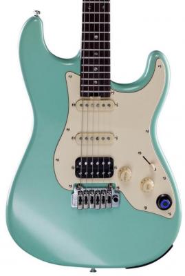 Guitare électrique modélisation & midi Mooer GTRS Professional P800 Intelligent Guitar - Mint green