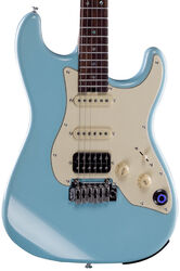 Guitare électrique modélisation & midi Mooer GTRS Professional P800 Intelligent Guitar - Tiffany blue