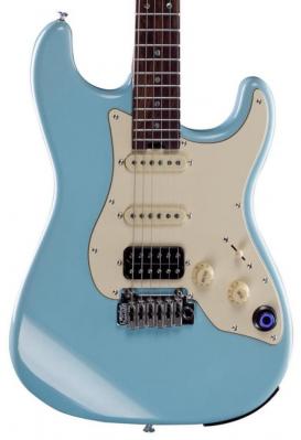 Guitare électrique modélisation & midi Mooer GTRS Professional P800 Intelligent Guitar - Tiffany blue