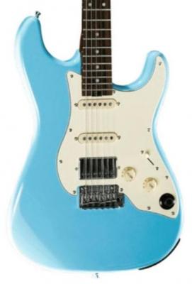 Guitare électrique modélisation & midi Mooer GTRS S800 Intelligent Guitar - Sonic blue