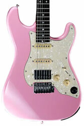 Guitare électrique modélisation & midi Mooer GTRS S800 Intelligent Guitar - Shell pink