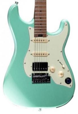Guitare électrique modélisation & midi Mooer GTRS S801 Intelligent Guitar - Surf green