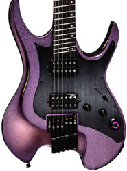 Guitare électrique métal Mooer GTRS-W900 - Aurora pink