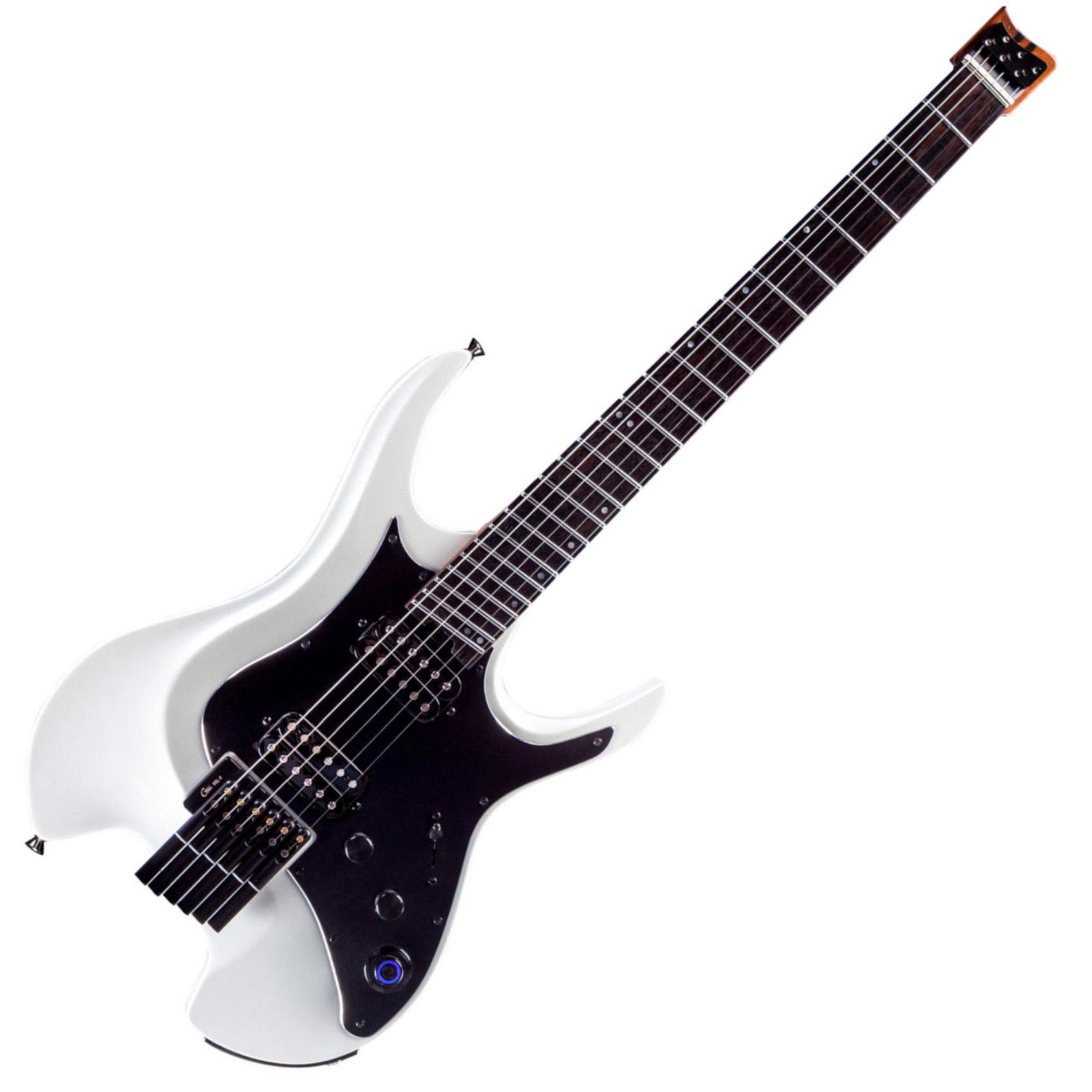 Guitare électrique modélisation & midi Mooer GTRS W800 Wing Series - Pearl white