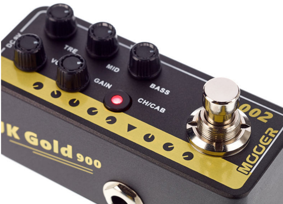 Mooer Micro Preamp 002 Uk Gold 900 Marshall Jcm900 - Preampli Électrique - Variation 2