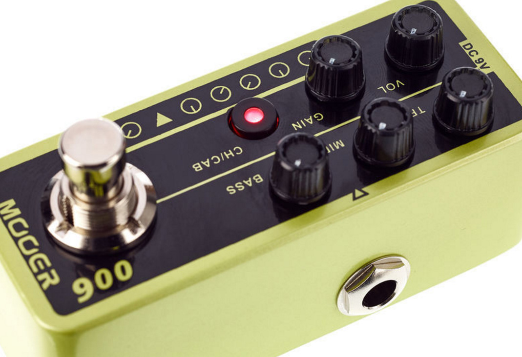 Mooer Micro Preamp 006 Classic Deluxe Fender Blues Deluxe - Preampli Électrique - Variation 1