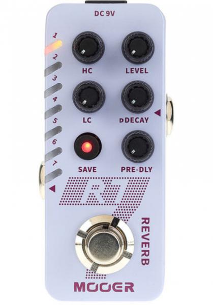 MOOER R7 X2 Reverb Pedal | Guitar Effect Pedals | Ploutone