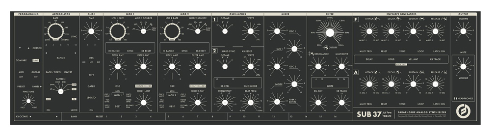 Moog Sub 37 Tribute Ed - SynthÉtiseur - Variation 2