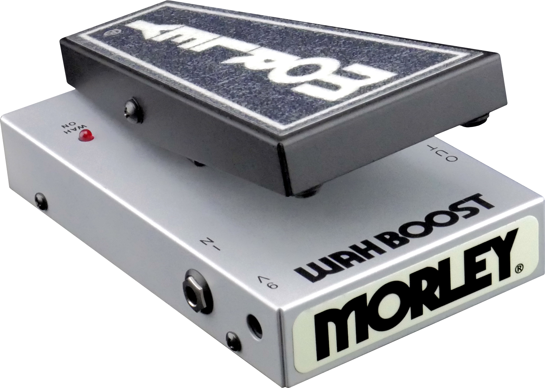 Pédale Wah-Wah Morley 20/20 WAH LOCK - Multi-modes, Optique, Boost +20dB - Orange