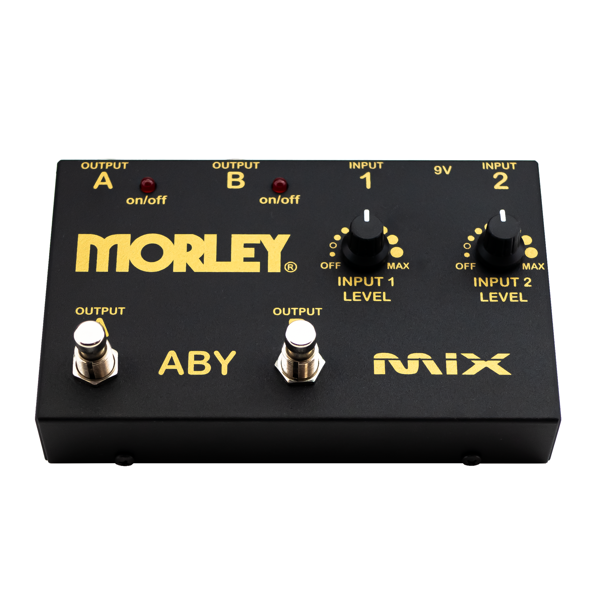 Morley Aby Mix Gold Series Switcher Avec Volume 2 Entrees 2 Sorties - Footswitch & Commande Divers - Variation 2