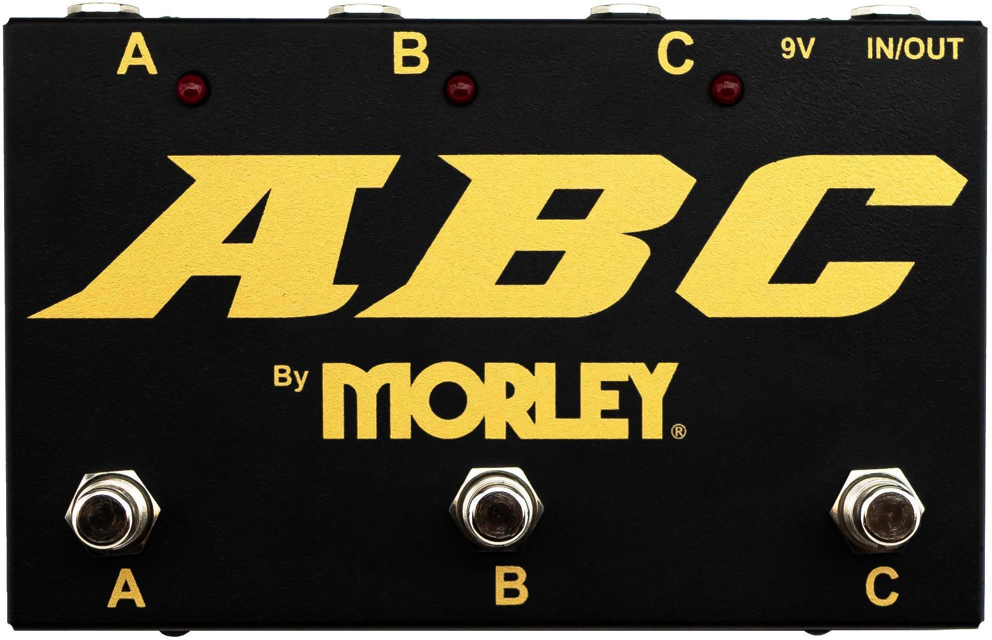 Footswitch & commande divers Morley ABC GOLD SERIES SWITCHER