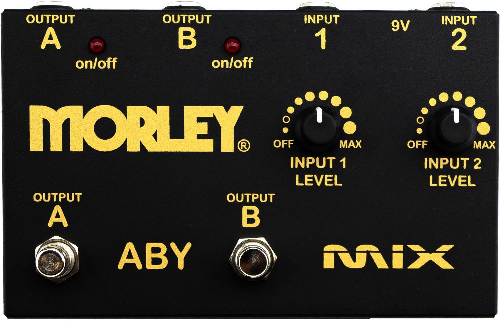 Footswitch & commande divers Morley ABY MIX GOLD SERIES