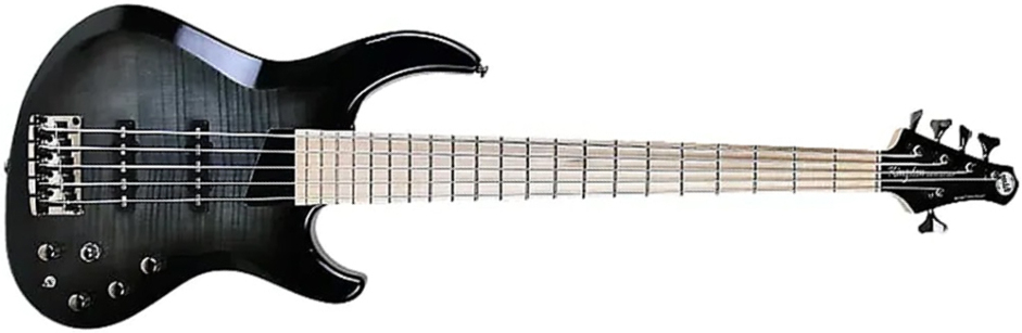 Mtd Saragota Deluxe Ksdx5mn-bbt Kingston 5c Active Mn - Black Burst - Basse Électrique Solid Body - Main picture