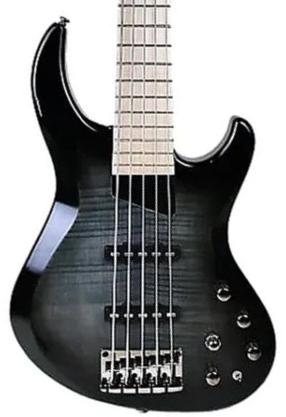 Kingston Saragota Deluxe KSDX5MN 5-String - black burst