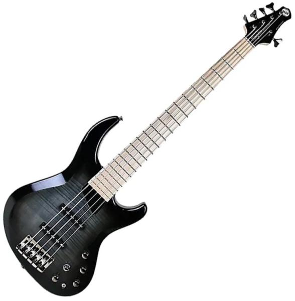 Mtd Kingston Saragota Deluxe KSDX5MN 5-String - black burst Solid