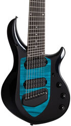 Guitare électrique 8 et 9 cordes Music man John Petrucci Majesty 8 - Okelani blue