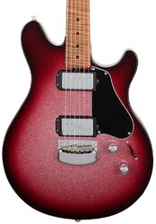 Guitare électrique signature Music man Valentine +Gig Bag (USA, MN) - Maroon burst sparkle
