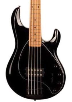 Basse électrique solid body Music man StingRay Special H 5-String (MN) +Gig Bag - Black